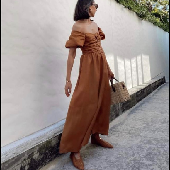 DISSH Dresses & Skirts - Linen midi dress